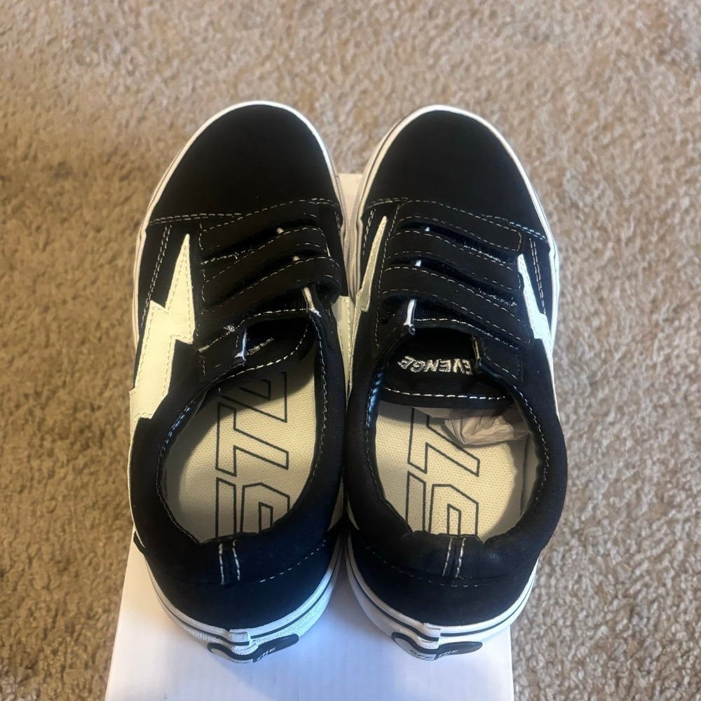 Revenge x Storm “Black Straps” Sneakers Size‎ 3Y  Brand New 100% Authentic - Picture 5 of 6